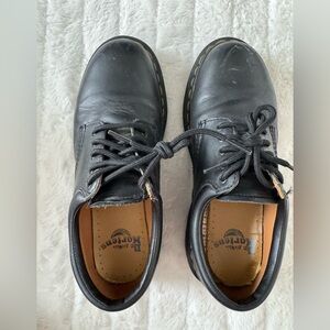 Dr. Martens Black Leather 3-Eye Derby Oxfords
